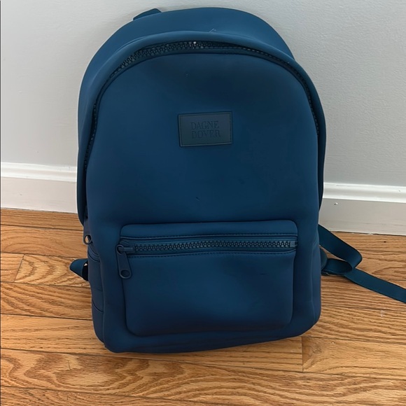 Dagne Dover Handbags - Dagne Dover Blue Backpack Minimalist Design Durable Fabric